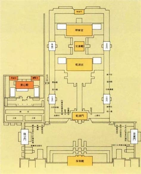 乾清宫平面图 87年出生